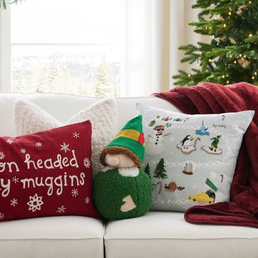 Pottery Barn Elf Shaped Pillow